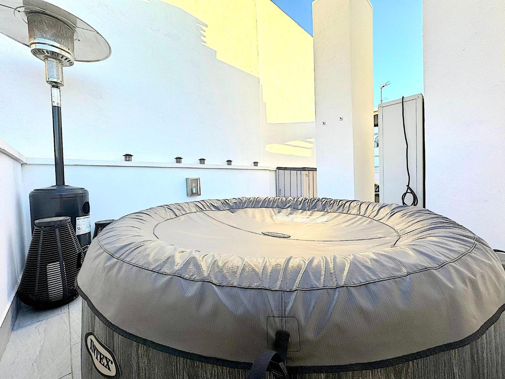 Atico Con Jacuzzi Privado , 1 Min Walk De Playa Levante Santa Pola Kültér fotó